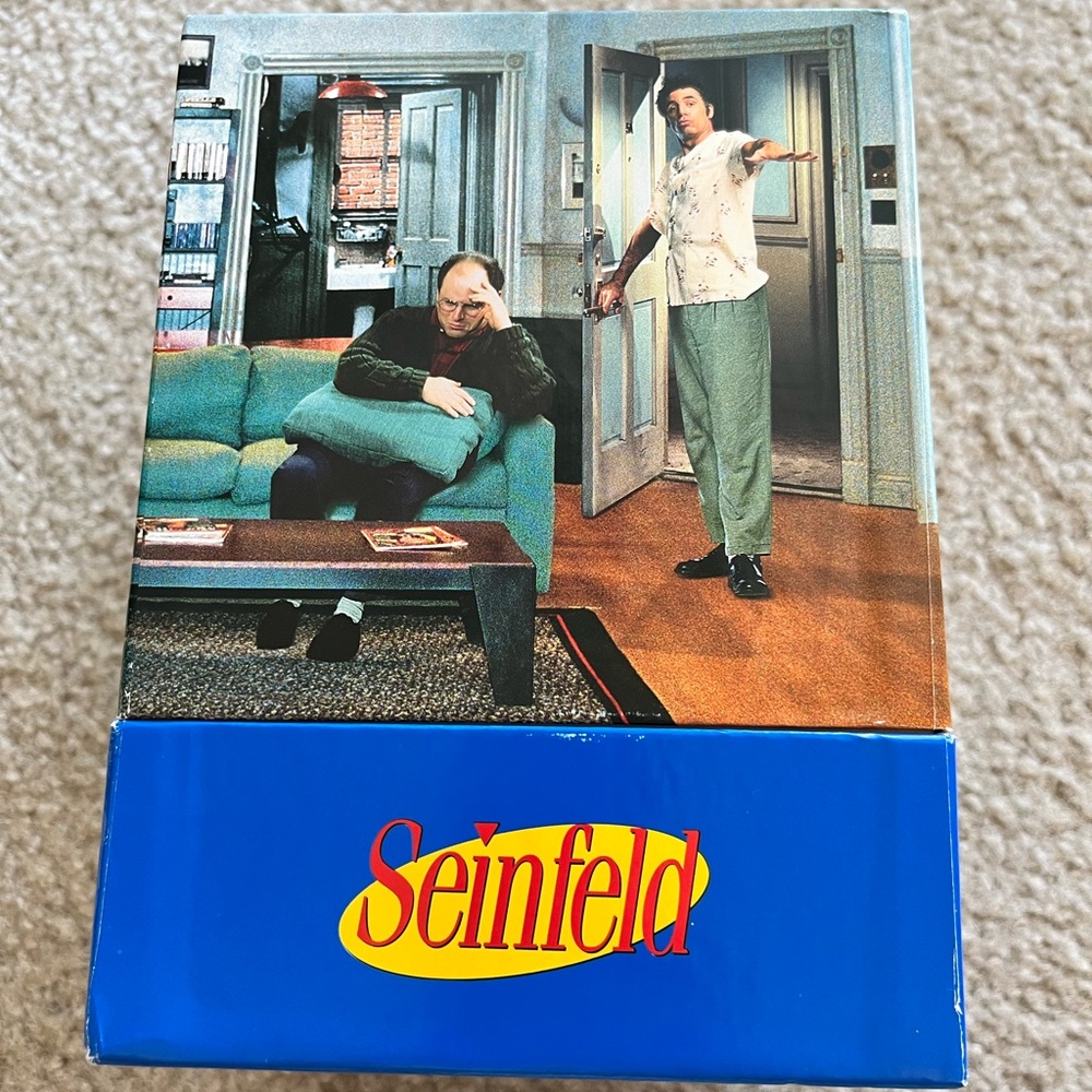 NIB Seinfeld Collectible DVD Box Set - Seasons 1-3 with cards and condiments